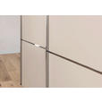 SCHWEBETÜRENSCHRANK 301/223/68 cm 3-türig Champagner  - Chromfarben/Champagner, KONVENTIONELL, Glas/Holzwerkstoff (301/223/68cm) - Novel