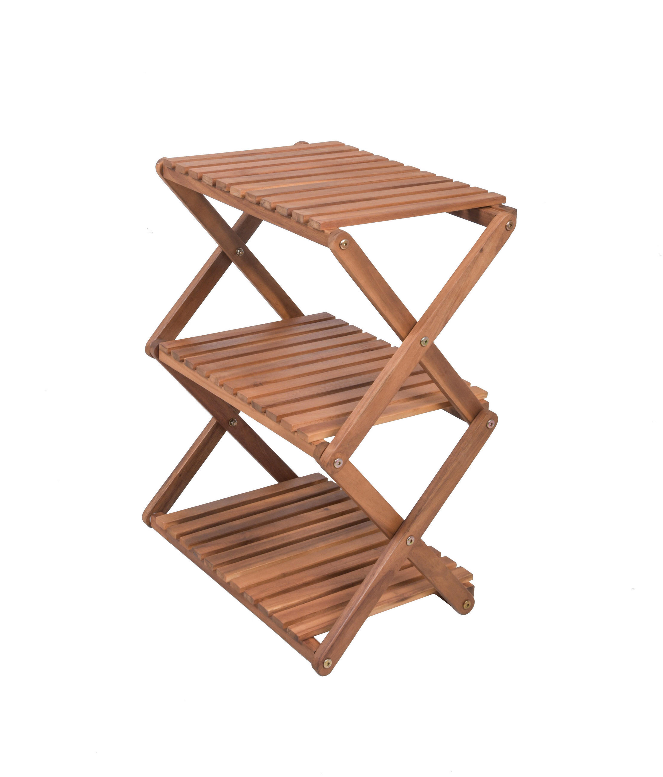 Gardenson Gartenregal Braun, Akazie 30x59x47 cm