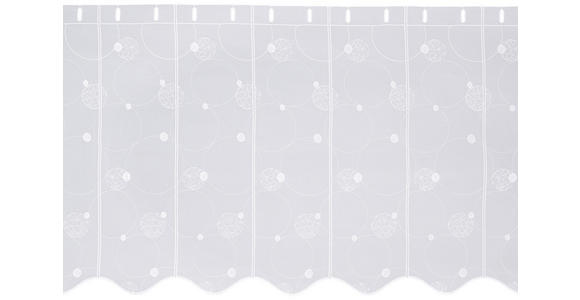 KURZGARDINE 60 cm   - Weiß, KONVENTIONELL, Textil (60cm) - Esposa