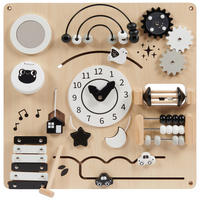 MOTORIKSPIEL  - Weiss/Beige, Trend, Holz/Kunststoff (47,5/47,5/6cm) - My Baby Lou