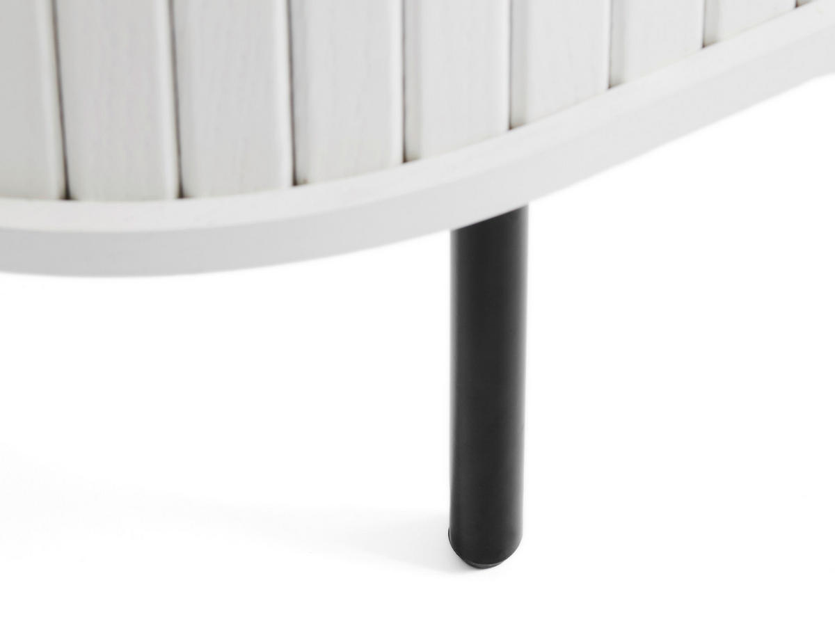 LOWBOARD  in 120/56/40 cm  - Schwarz/Weiß, Trend, Holz/Holzwerkstoff (120/56/40cm) - home24