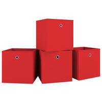FALTBOX  - Rot, Basics, Kunststoff (27/28/27cm) - MID.YOU