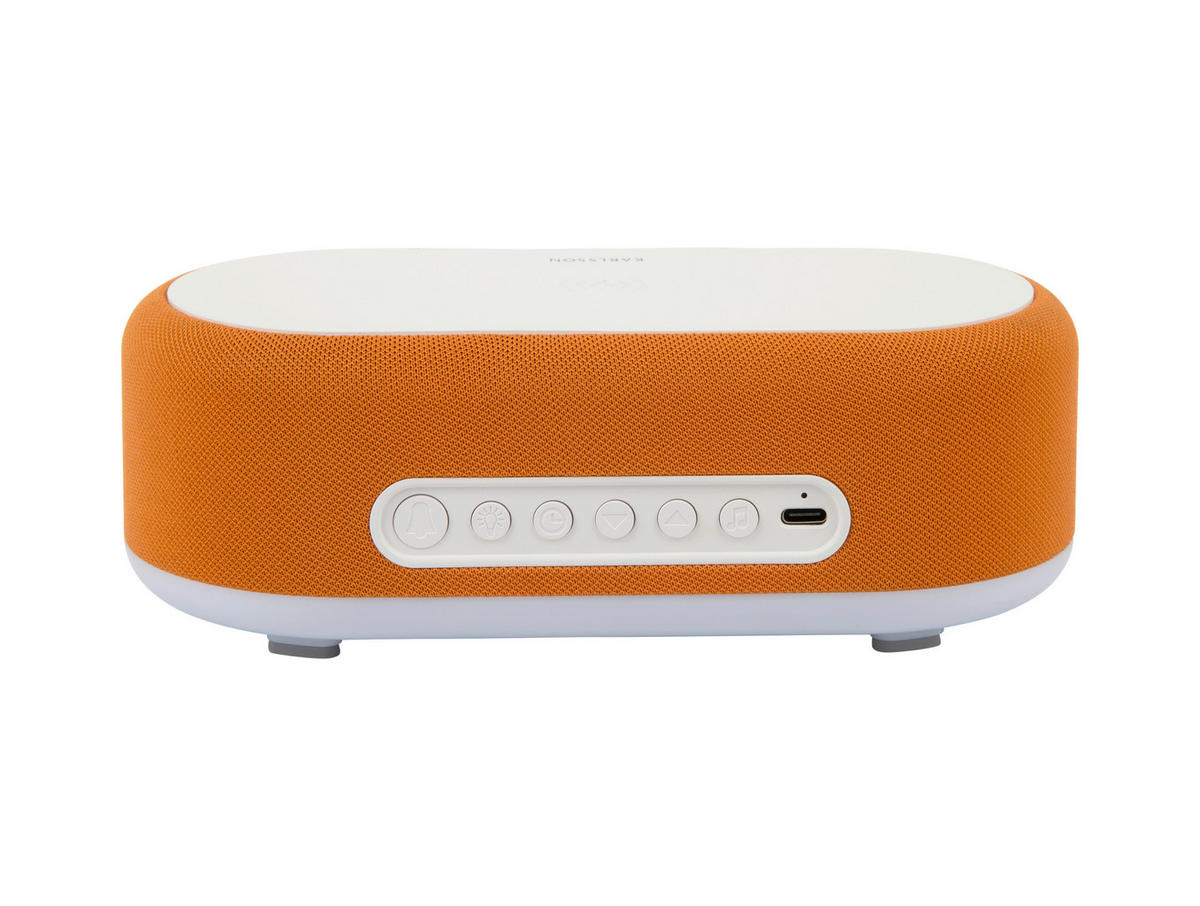 WECKER  Orange  - Orange, Basics, Kunststoff (19/9/7cm) - Karlsson