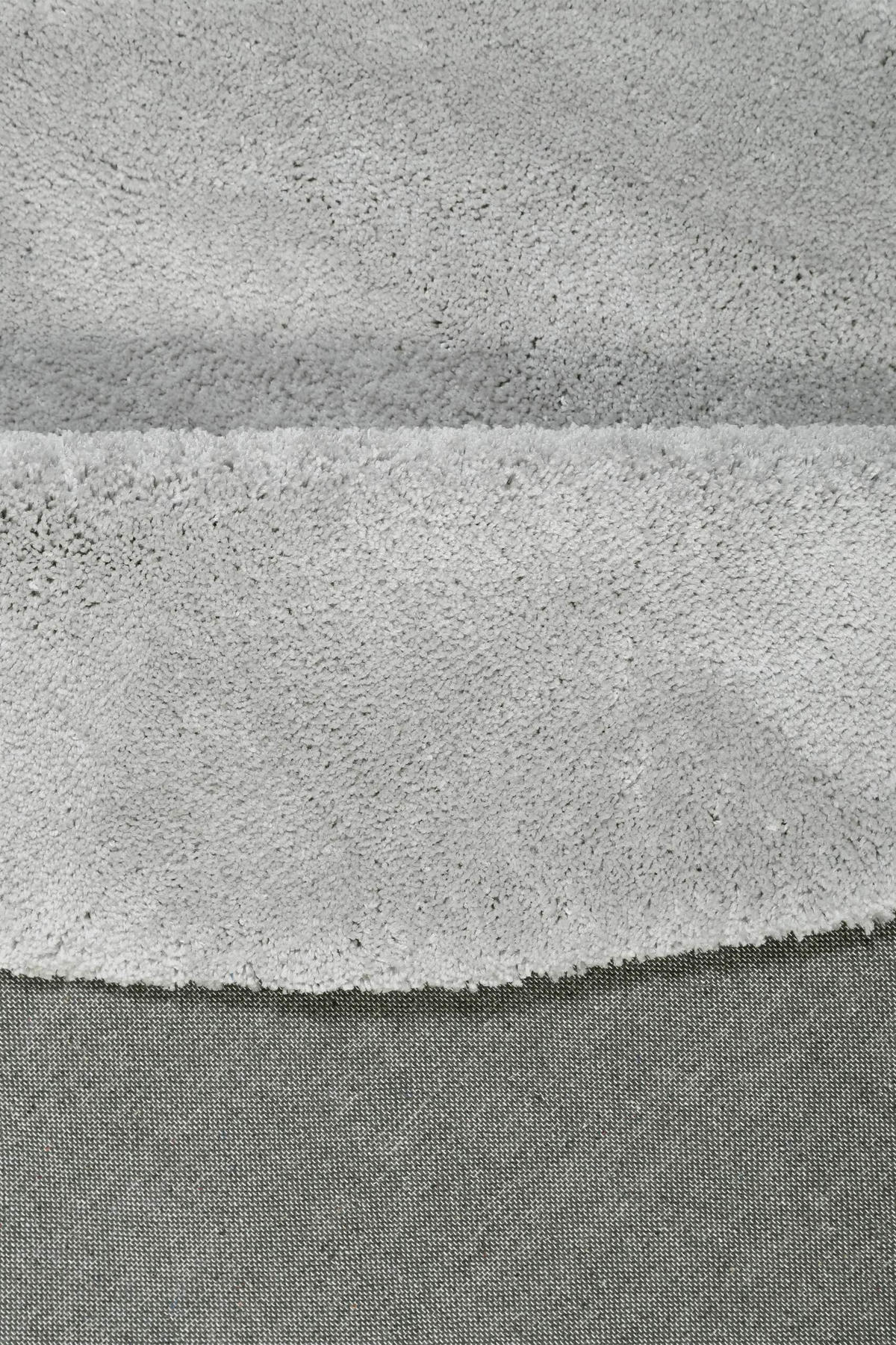 HOCHFLORTEPPICH 120 cm #relaxx Hellgrau rund  - Hellgrau, KONVENTIONELL, Textil (120cm) - Esprit