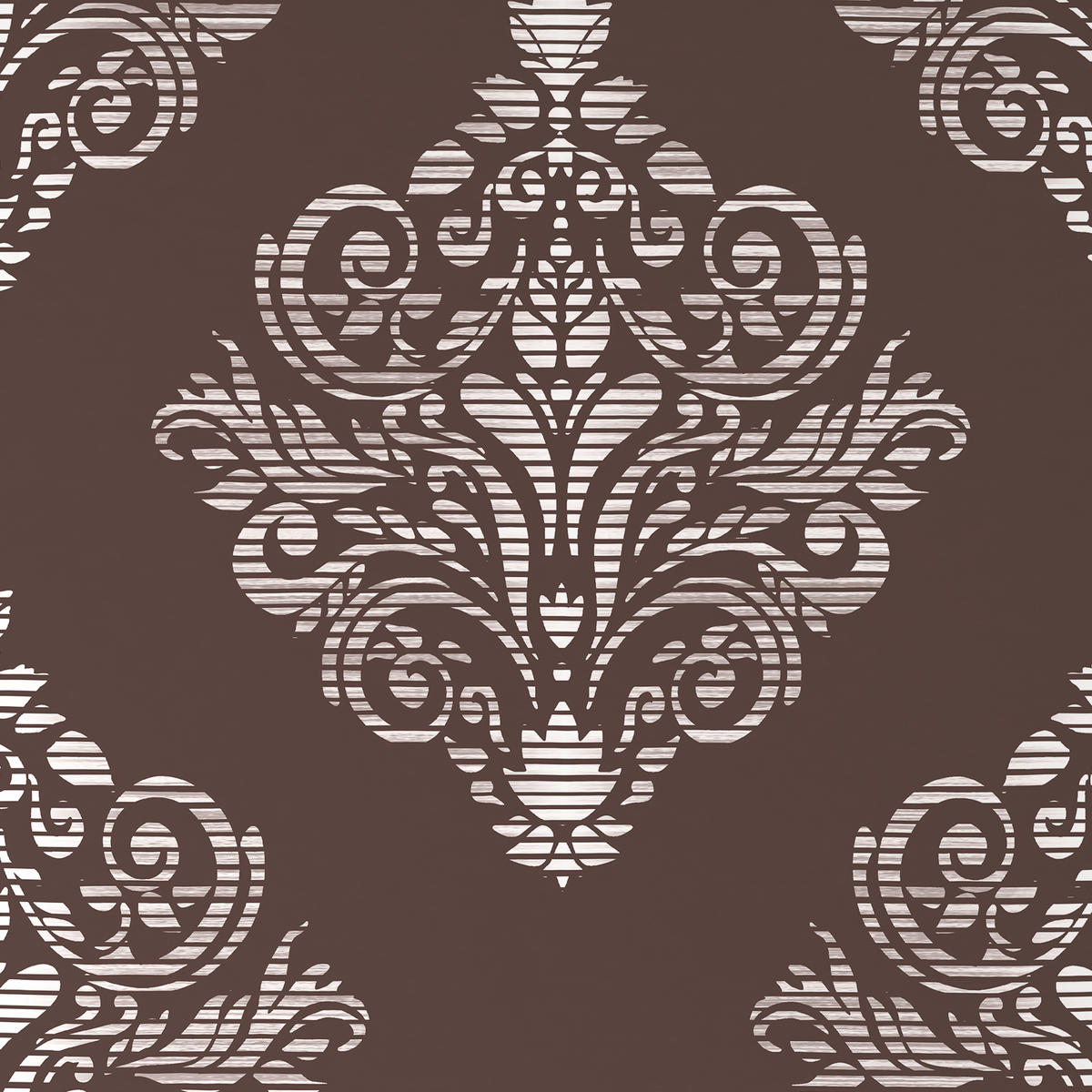 BETTWÄSCHE 2-teilig Satin 140/200 cm  - Braun, KONVENTIONELL, Textil (140/200cm) - Novel
