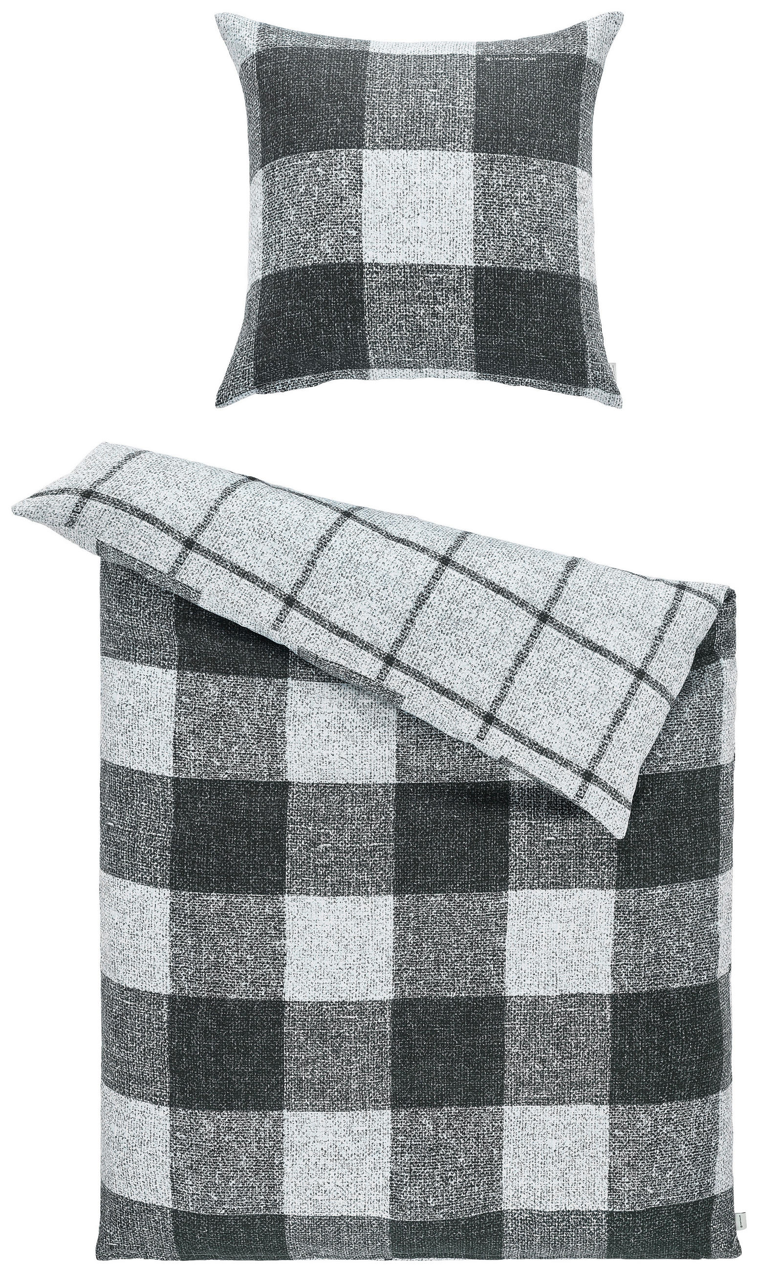 WENDEBETTWÄSCHE Satin 135/200 cm  - Grün, KONVENTIONELL, Textil (135/200cm) - Tom Tailor