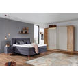 BOXSPRINGBETT 180/200 cm  in Anthrazit  - Anthrazit/Kupferfarben, Design, Textil/Metall (180/200cm) - Esposa