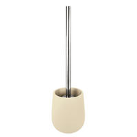 WC-BÜRSTENGARNITUR in    - Edelstahlfarben/Beige, Basics, Kunststoff (10,6/38cm) - Kleine Wolke