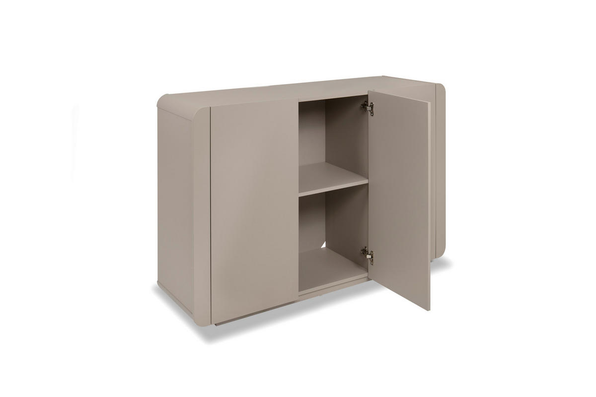 KOMMODE , 120/88/39 cm,  - Greige, Design, Holzwerkstoff (120/88/39cm) - MID.YOU