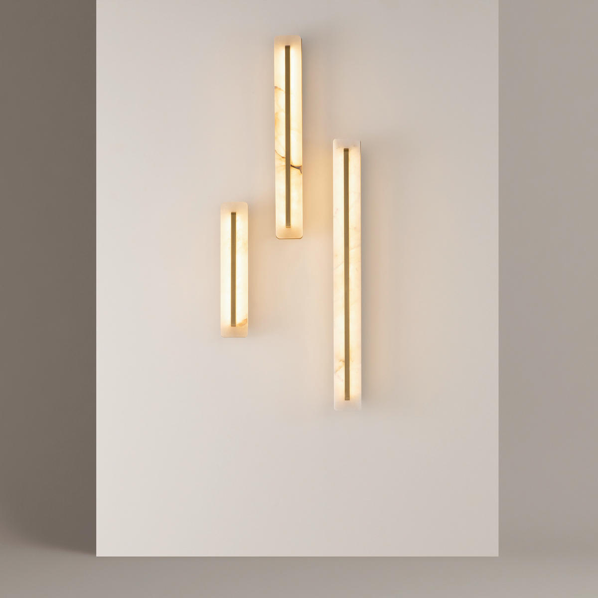 WANDLEUCHTE - Messingfarben, Design, Metall (6,6/8/80cm) - MAYTONI