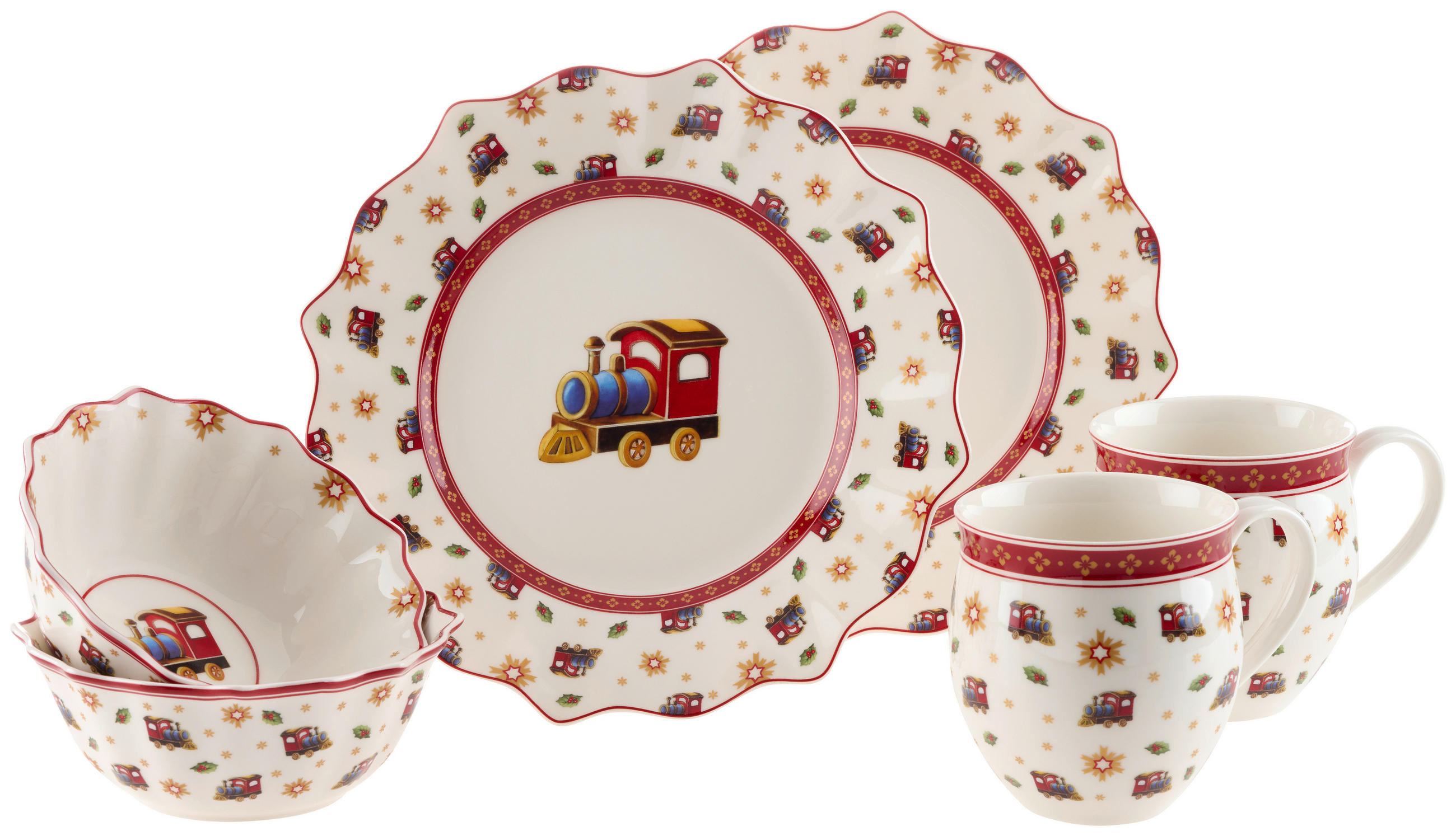 FRÜHSTÜCKSSERVICE 6-teilig 2 Personen Multicolor Toy's Delight  - Multicolor, Basics, Keramik (36/25/14cm) - Villeroy & Boch