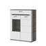 HIGHBOARD Melamin Braun, Grau, Weiß - Alufarben/Braun, Design, Glas/Holzwerkstoff (100,1/126,2/41cm) - Stylife HIGHBOARD Melamin Braun, Grau, Weiß - Alufarben/Braun, Design, Glas/Holzwerkstoff (100,1/126,2/41cm) - Stylife