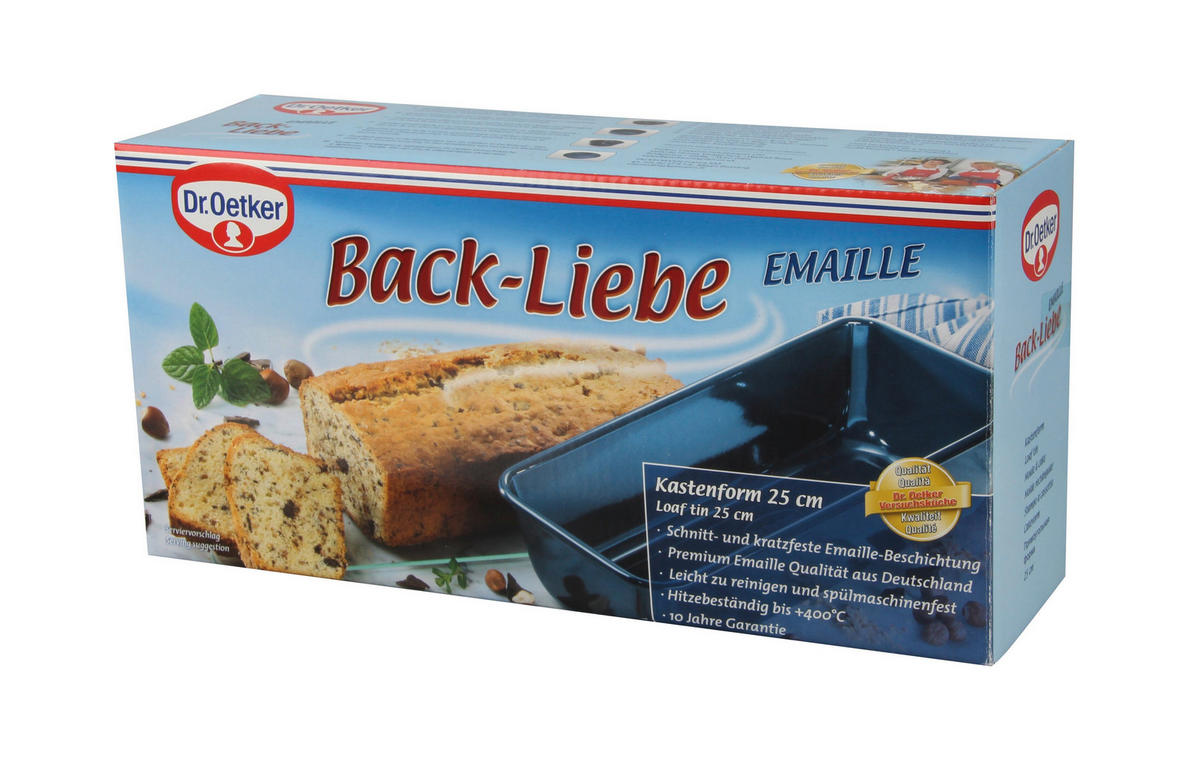 KASTENFORM  - Braun, Basics, Metall (25/11/7,5cm) - Dr.Oetker