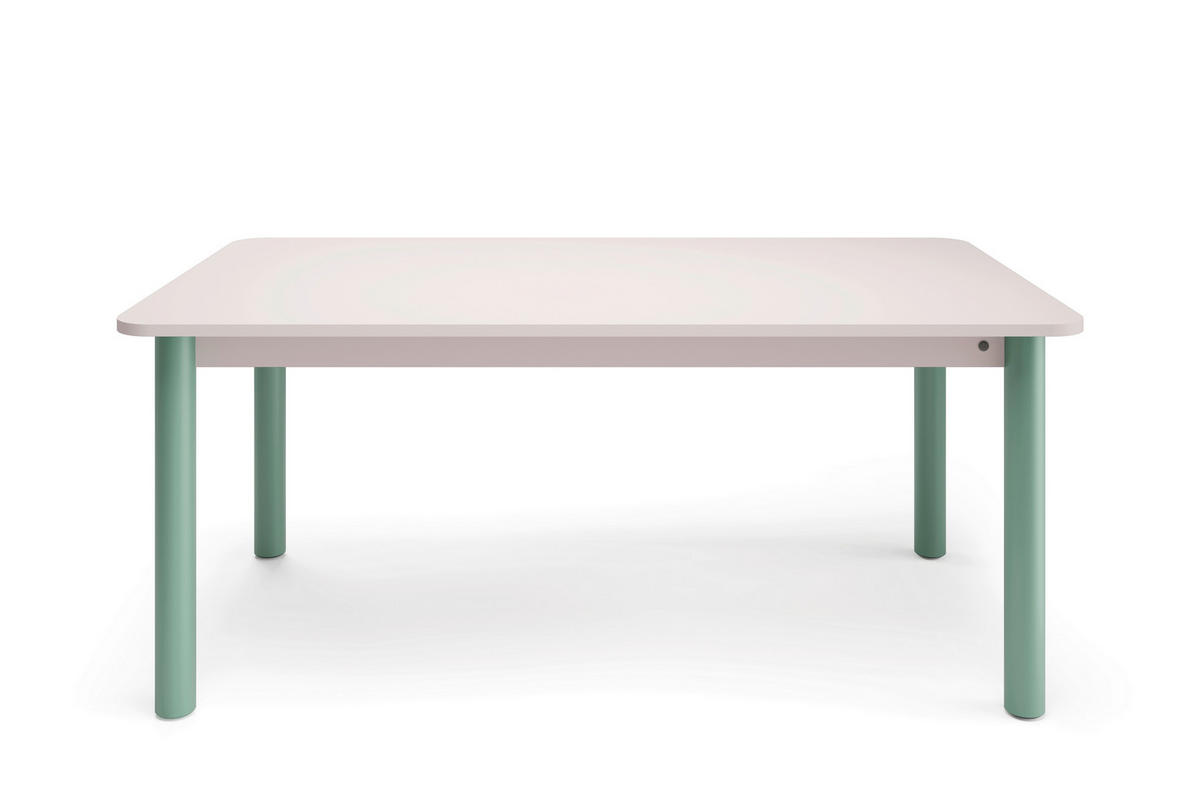 ESSTISCH in Metall, Holzwerkstoff 180/100/76 cm   - Greige/Salbeigrün, Natur, Holzwerkstoff/Metall (180/100/76cm) - Tom Tailor