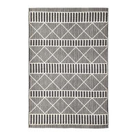 OUTDOORTEPPICH 120/180 cm Schwarz  - Schwarz, Basics, Textil (120/180cm) - Tom Tailor