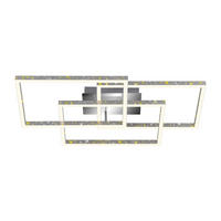 STROPNÍ LED SVÍTIDLO, 80/49,5/13 cm - Design (80/49,5/13cm)