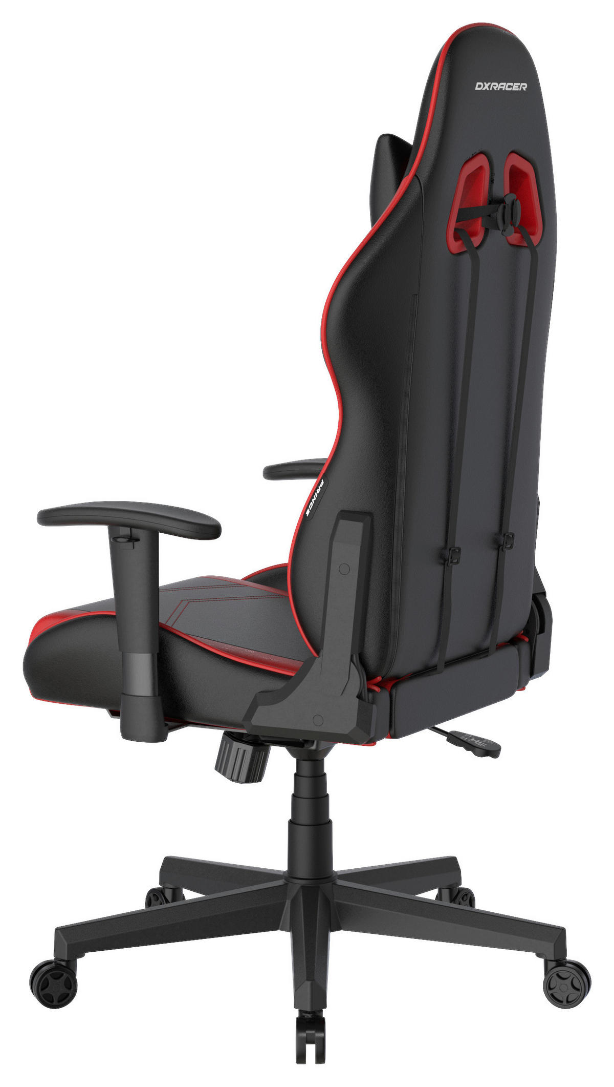 GAMINGSTUHL Rot, Schwarz Kunststoff, Textil   - Rot/Schwarz, MODERN, Kunststoff/Textil (67/126/67cm) - Dxracer