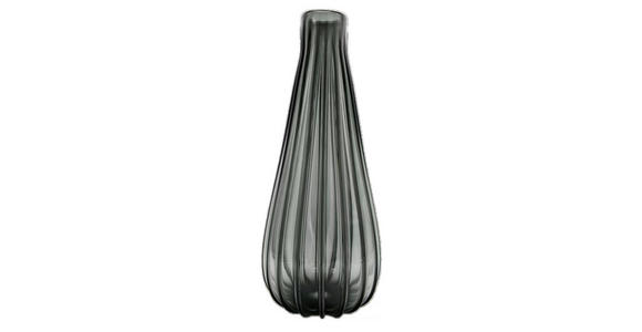 VASE 64 cm  - Dunkelgrau, Trend, Glas (28/64cm) - Ambia Home