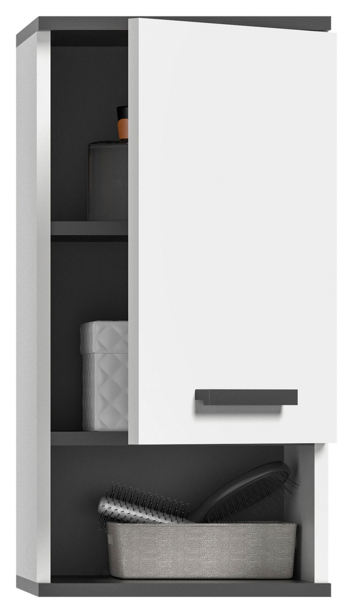 HÄNGESCHRANK 34/68/28 cm  - MODERN, Holzwerkstoff/Kunststoff (34/68/28cm) - MID.YOU