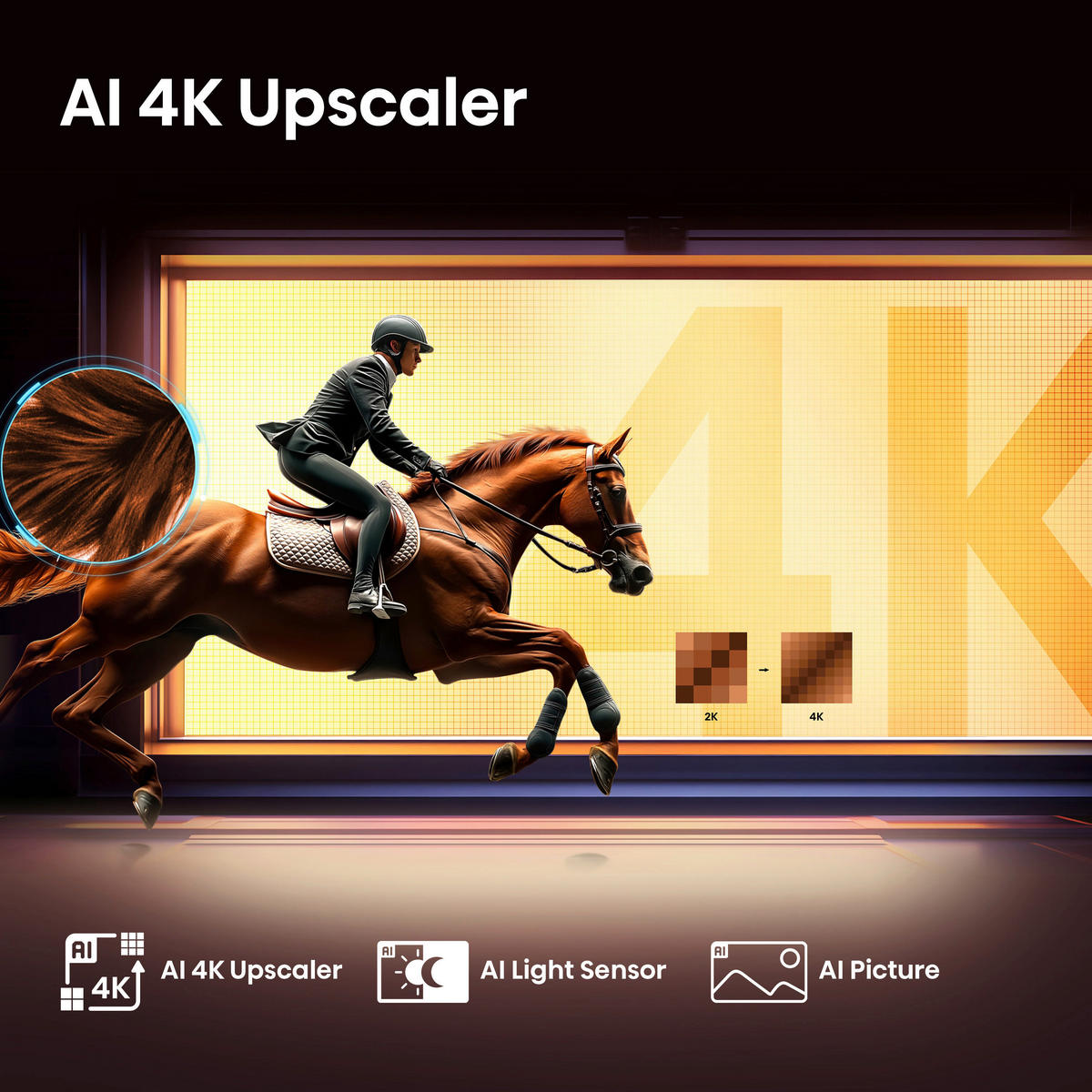 FERNSEHER - Schwarz, Basics, Kunststoff (145,3/83,8/7,6cm) - Hisense