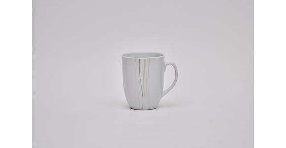 KOMBISERVICE Grau, Weiß, Sandfarben, Beige Concerto 62-teilig 6 Personen  - Sandfarben/Beige, Basics, Keramik - Novel