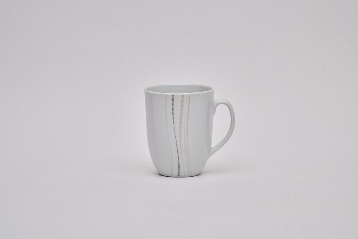 KOMBISERVICE Grau, Weiß, Sandfarben, Beige Concerto 62-teilig 6 Personen  - Sandfarben/Beige, Basics, Keramik - Novel