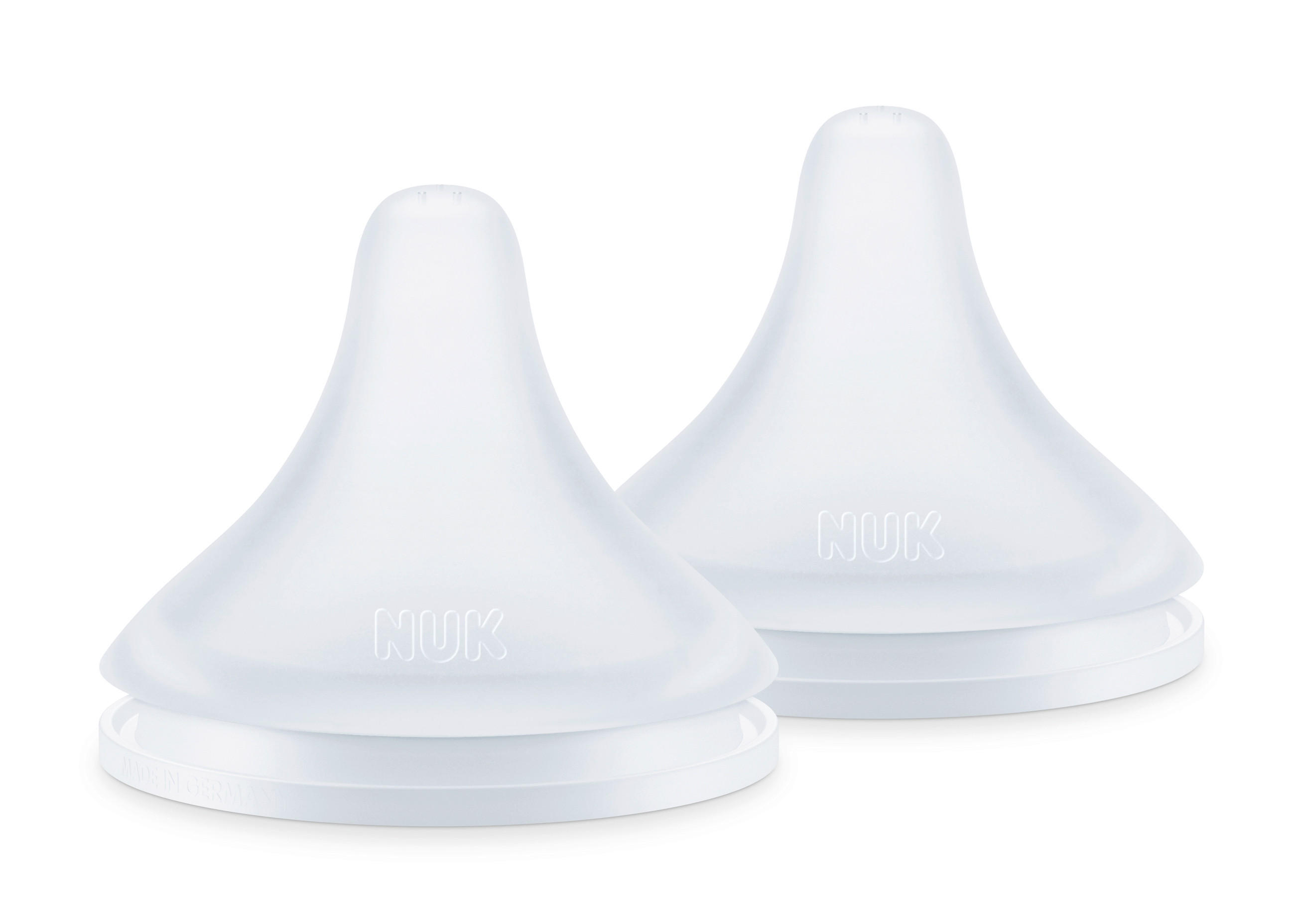 SAUGER Perfect Match  - Transparent, Basics, Kunststoff (6,3/6,9/11cm) - NUK