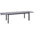 GARTENTISCH - Anthrazit, Design, Glas/Metall (220(340)/106/76cm) - Amatio