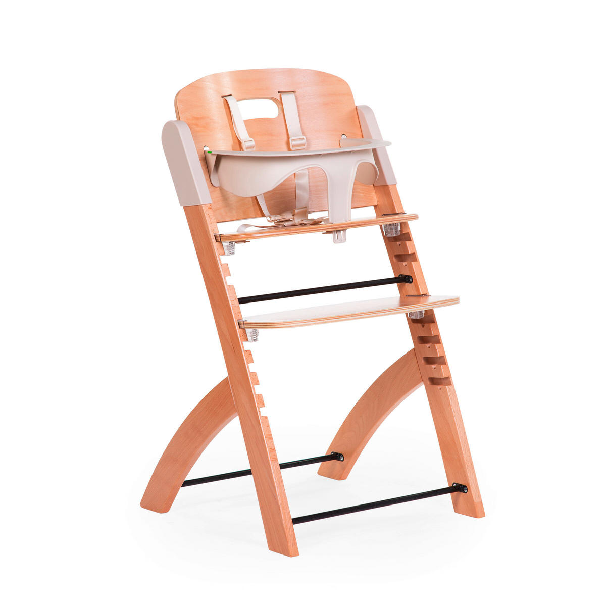 HOCHSTUHL  - Perlmutt/Baltimorefarben, Basics, Holz/Kunststoff (45/86/53cm) - Childhome