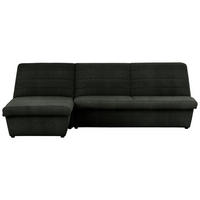 ECKSOFA in Webstoff Dunkelgrün  168/274 cm  - Dunkelgrün/Schwarz, Design, Kunststoff/Textil (168/274cm) - LOOKS by W.Joop