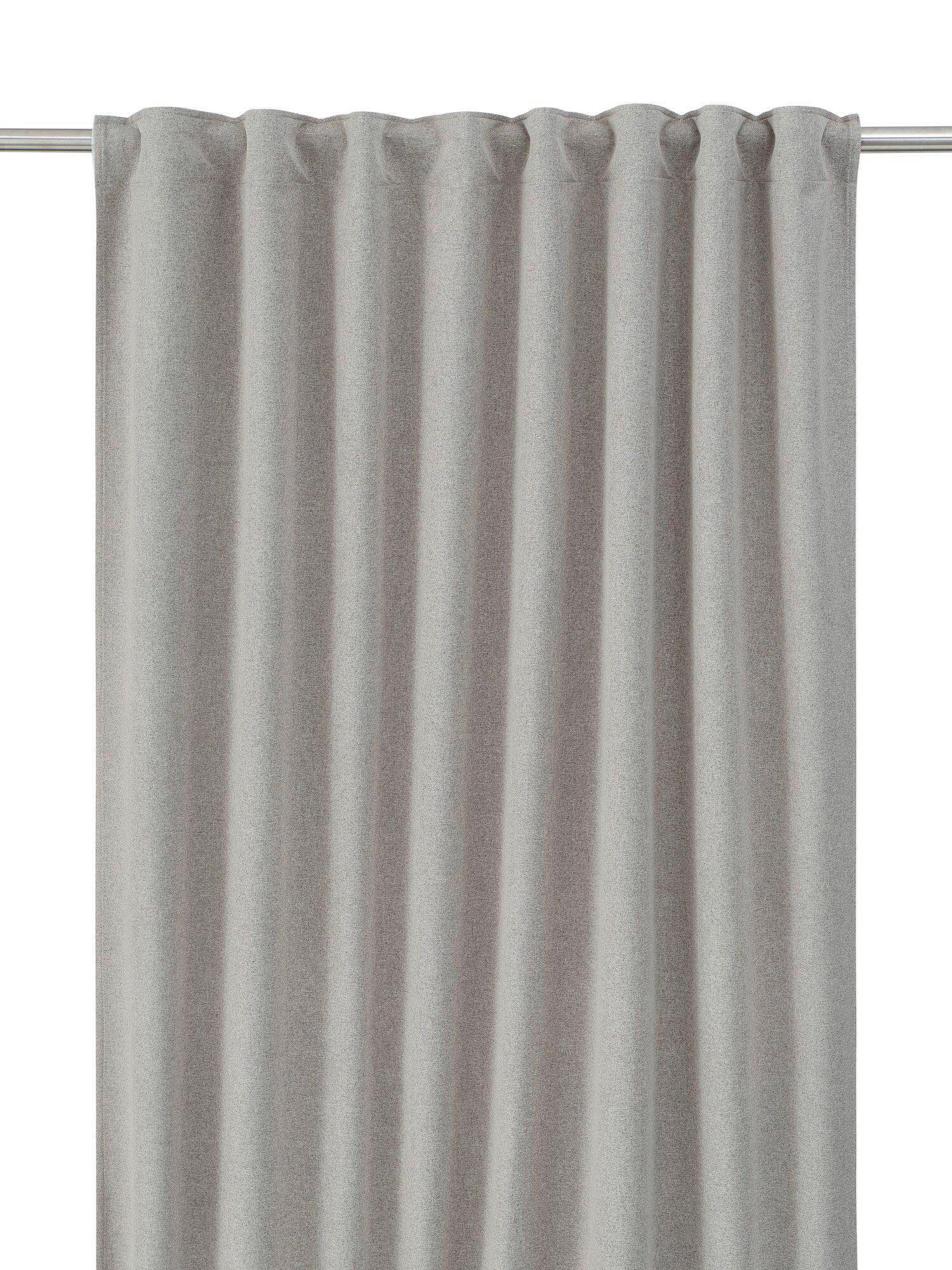 MÖRKLÄGGNINGSGARDIN black-out (mörkläggande) taupe /140/270 cm