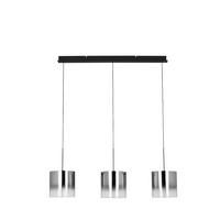 LED SVJETILJKA VISEĆA    100/20/180 cm    Baia  - crna, Design, staklo/metal (100/20/180cm) - Dieter Knoll