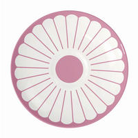 UNTERTASSE Fleur Cassis  - Magenta/Weiß, MODERN, Keramik (15,5/8,6cm) - Villeroy & Boch
