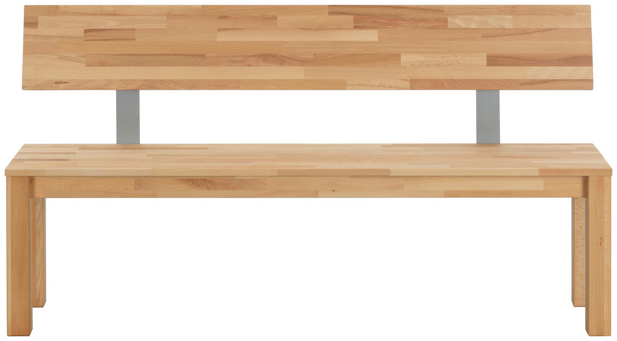SITZBANK 180/84/40 cm Kernbuche Kernbuche massiv  - Kernbuche, Natur, Holz (180/84/40cm) - Livetastic