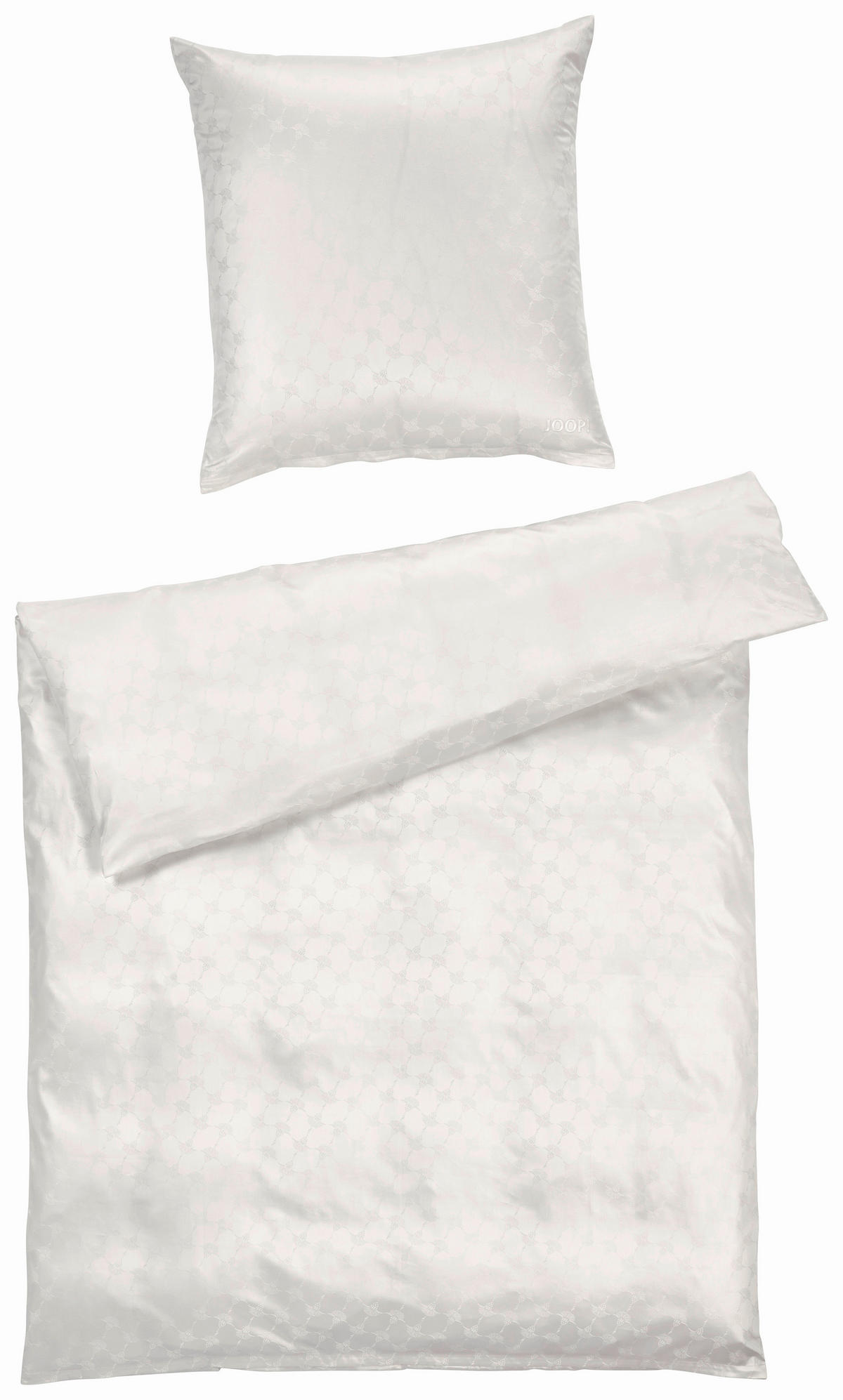 BETTWÄSCHE Satin 155/220 cm  - Weiß, Basics, Textil (155/220cm) - Joop!