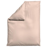 BETTDECKENBEZUG WOVEN SATIN Makosatin 155/220 cm  - Hellrot, Basics, Textil (155/220cm) - Schlafgut