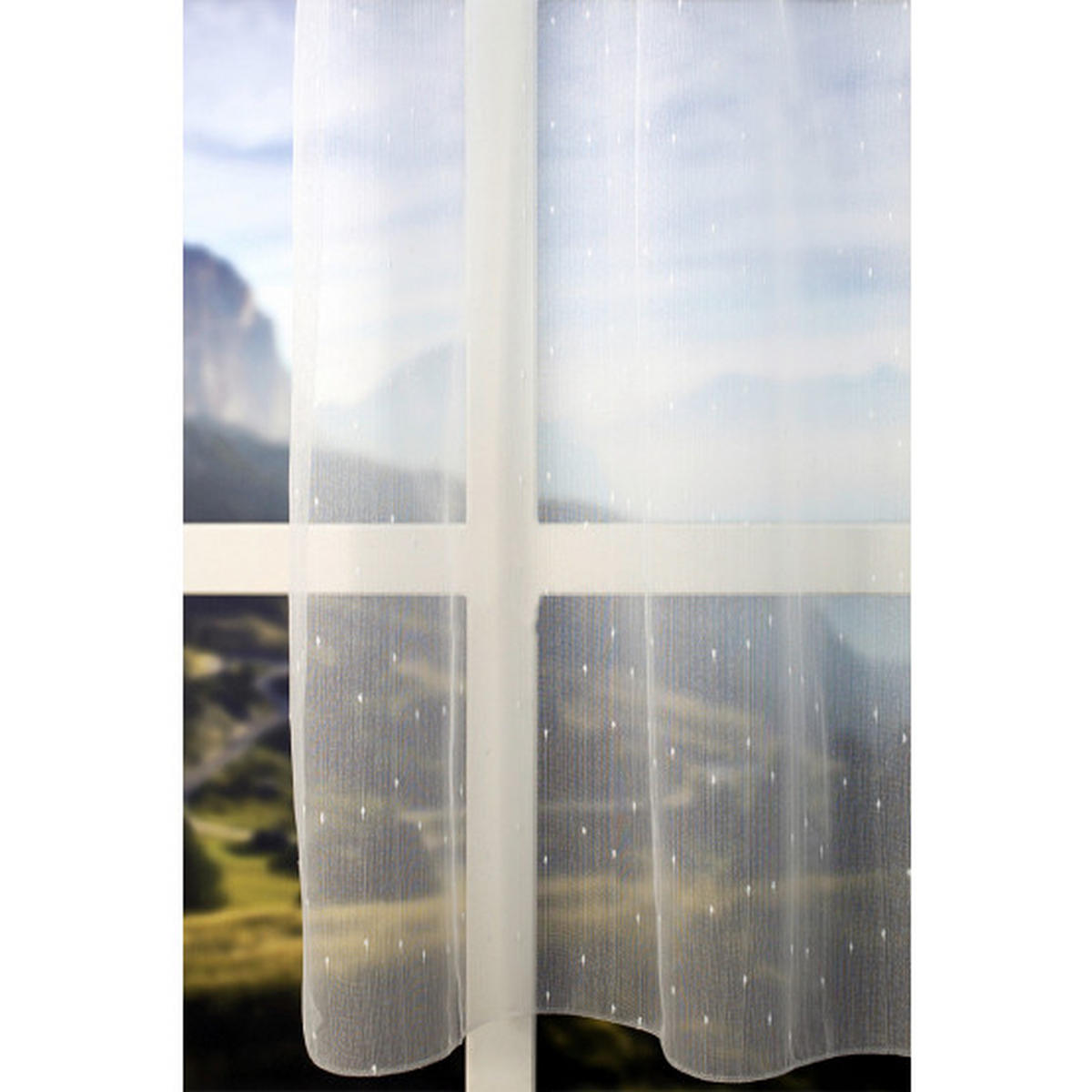 TKANINA ZA ZAVJESE ecru   - ecru, Basics, plastika (300cm)