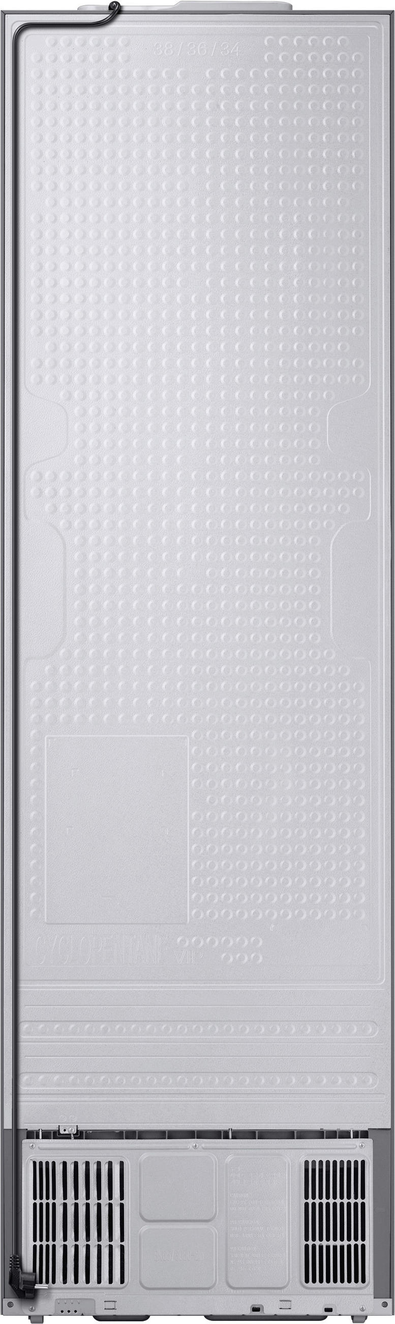 KÜHL-GEFRIER-KOMBINATION 59,5/203,0/65,8 cm RL38A776ASR/EG  - Edelstahlfarben, Basics, Glas/Kunststoff (59,5/203,0/65,8cm) - Samsung