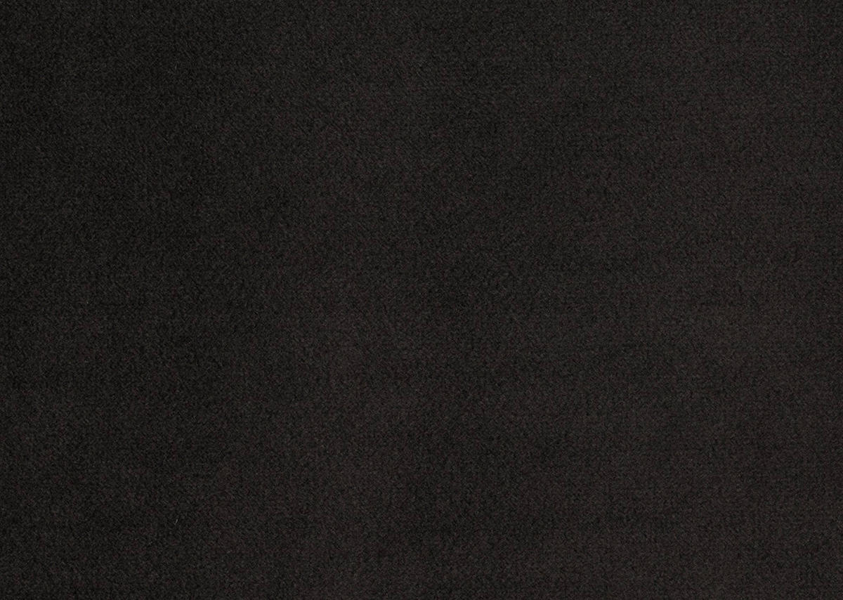 ECKSOFA in Velours Dunkelbraun  - Dunkelbraun/Schwarz, Design, Textil/Metall (306/179cm) - Beldomo System