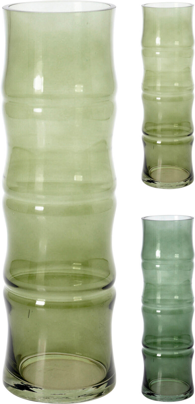 VÁZA, sklo, 31.8 cm - Design, sklo (9.5/9.5/31.8cm)