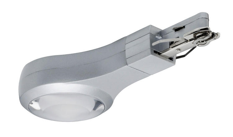 SCHIENENSYSTEM-ENDKAPPE URail 14,1/2,7/5,7 cm   - Chromfarben, Design, Metall (14,1/2,7/5,7cm) - Paulmann