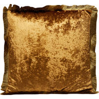 ZIERKISSEN 45/45 cm  - Gelb/Goldfarben, Trend, Kunststoff (45/45cm) - Kare-Design