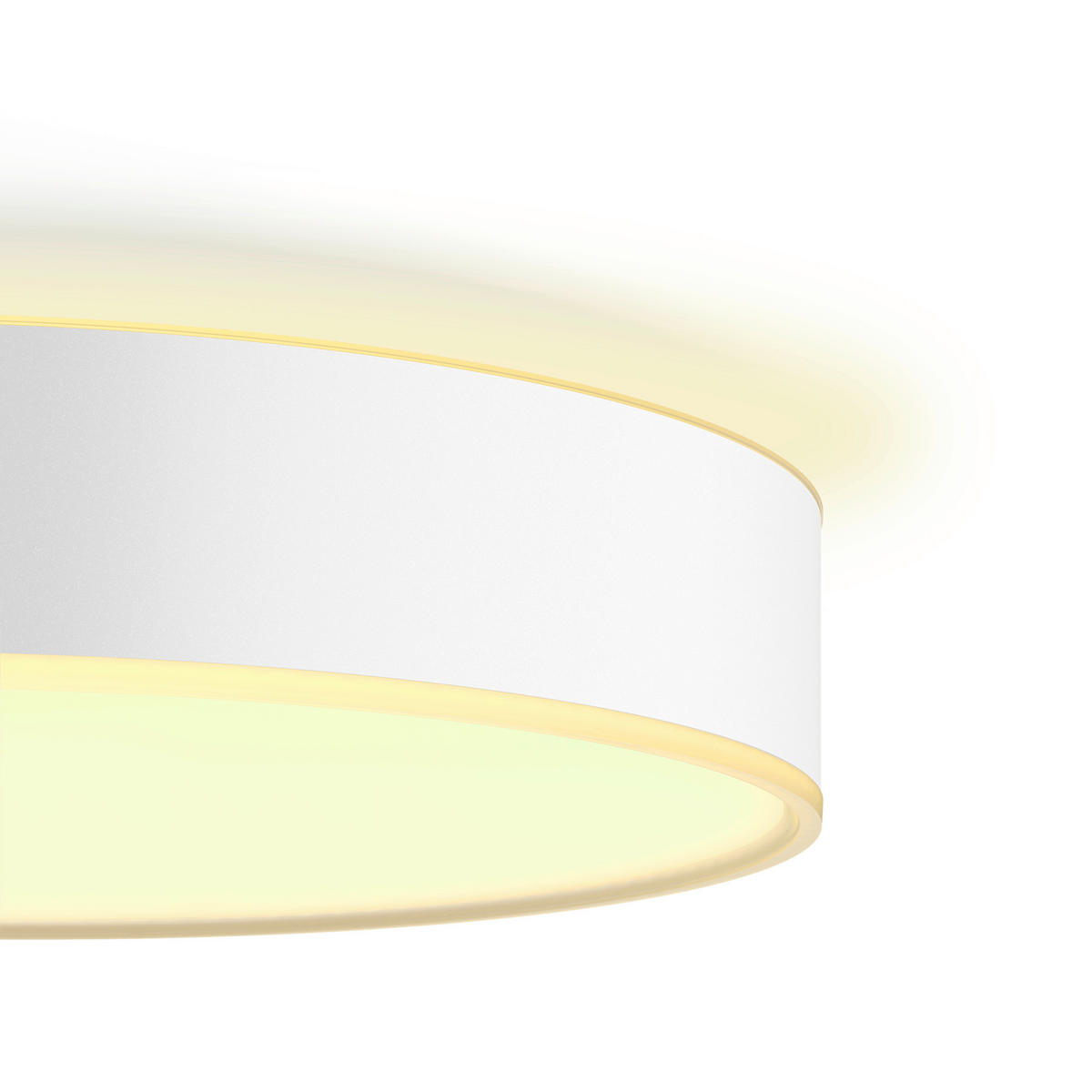 LED-DECKENLEUCHTE Enrave L 42,5/8,4 cm   - Weiß, Design, Kunststoff (42,5/8,4cm) - Philips HUE