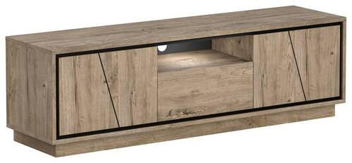 Hom`in KOMODA POD TELEVIZI, koňaková, 190/58/50 cm