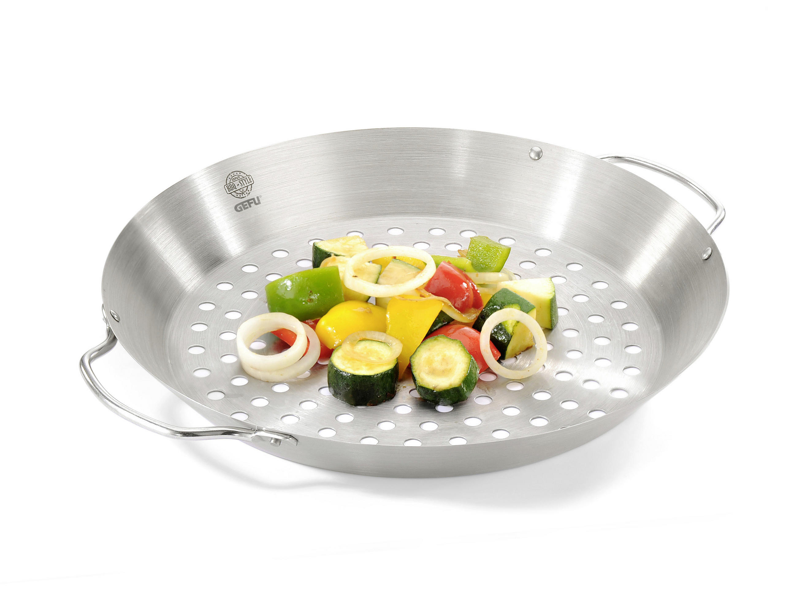 POSUDA ROŠTILJA - boje oplemenjenog čelika, Basics, metal (36/9,5cm) - Gefu