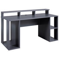 SCHREIBTISCH 160/91/76,5 cm  in Anthrazit  - Anthrazit, KONVENTIONELL, Holzwerkstoff (160/91/76,5cm) - Boxxx