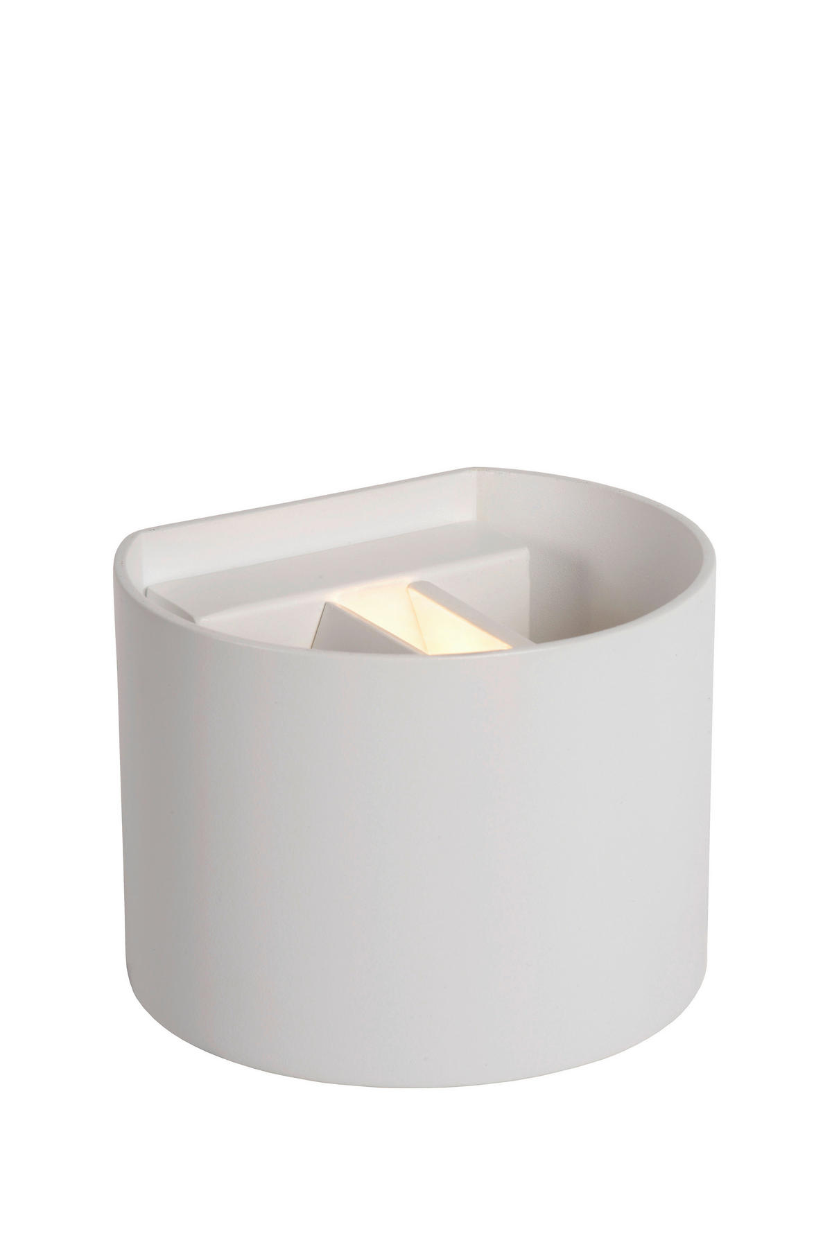 LED-WANDLEUCHTE Xio 11/13/9.7 cm   - Weiß, Design, Metall (11/13/9.7cm) - Lucide