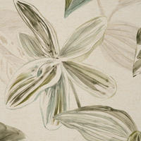 VORHANGSTOFF per lfm blickdicht  - Salbeigrün/Hellgrün, KONVENTIONELL, Textil (148cm) - Esposa