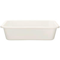 AUFBEWAHRUNGSBOX    40,5/32,5/10 cm  - Weiß, Basics, Kunststoff (40,5/32,5/10cm) - My Baby Lou