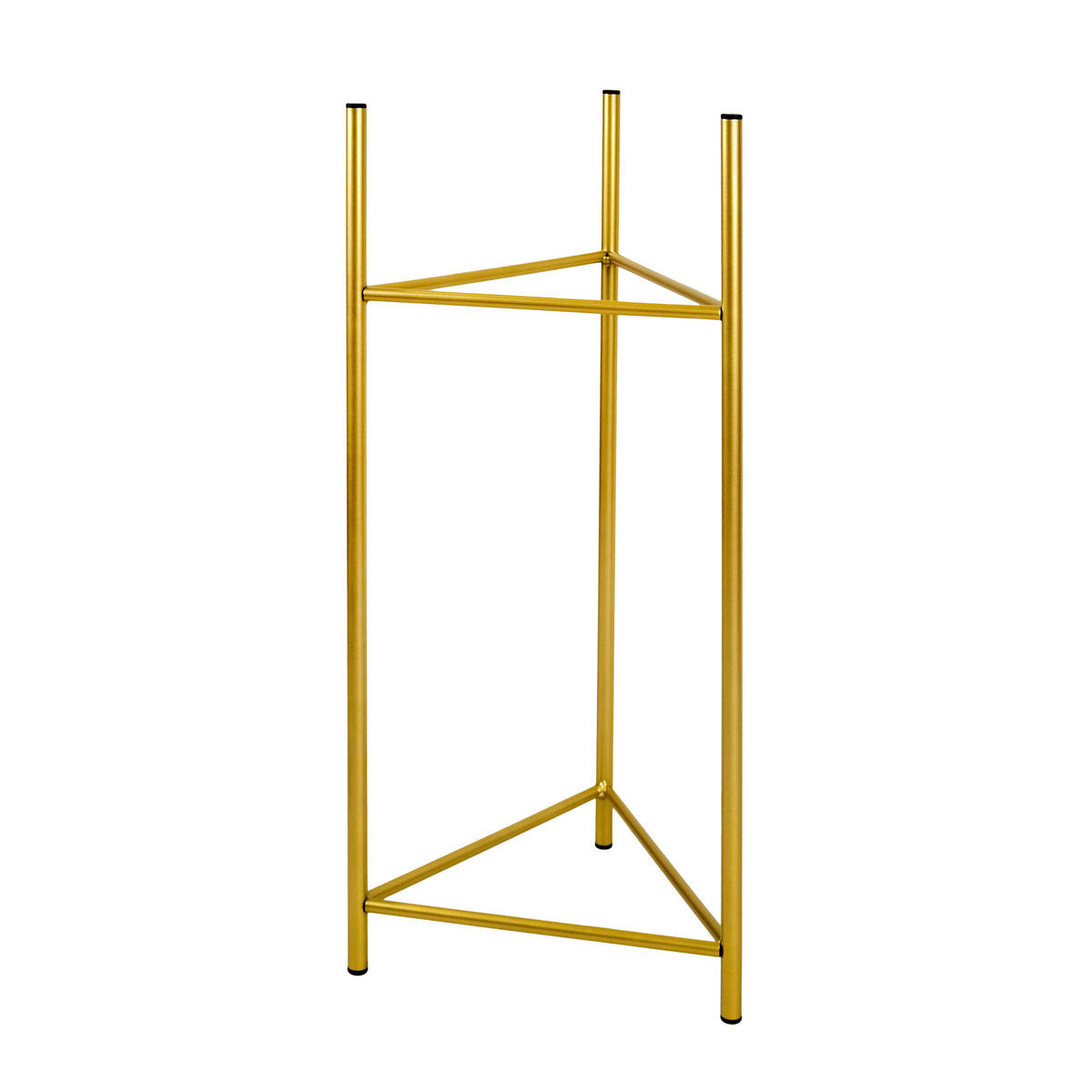 BLUMENSTÄNDER Metall  - Goldfarben, Basics, Metall (35/75/35cm)